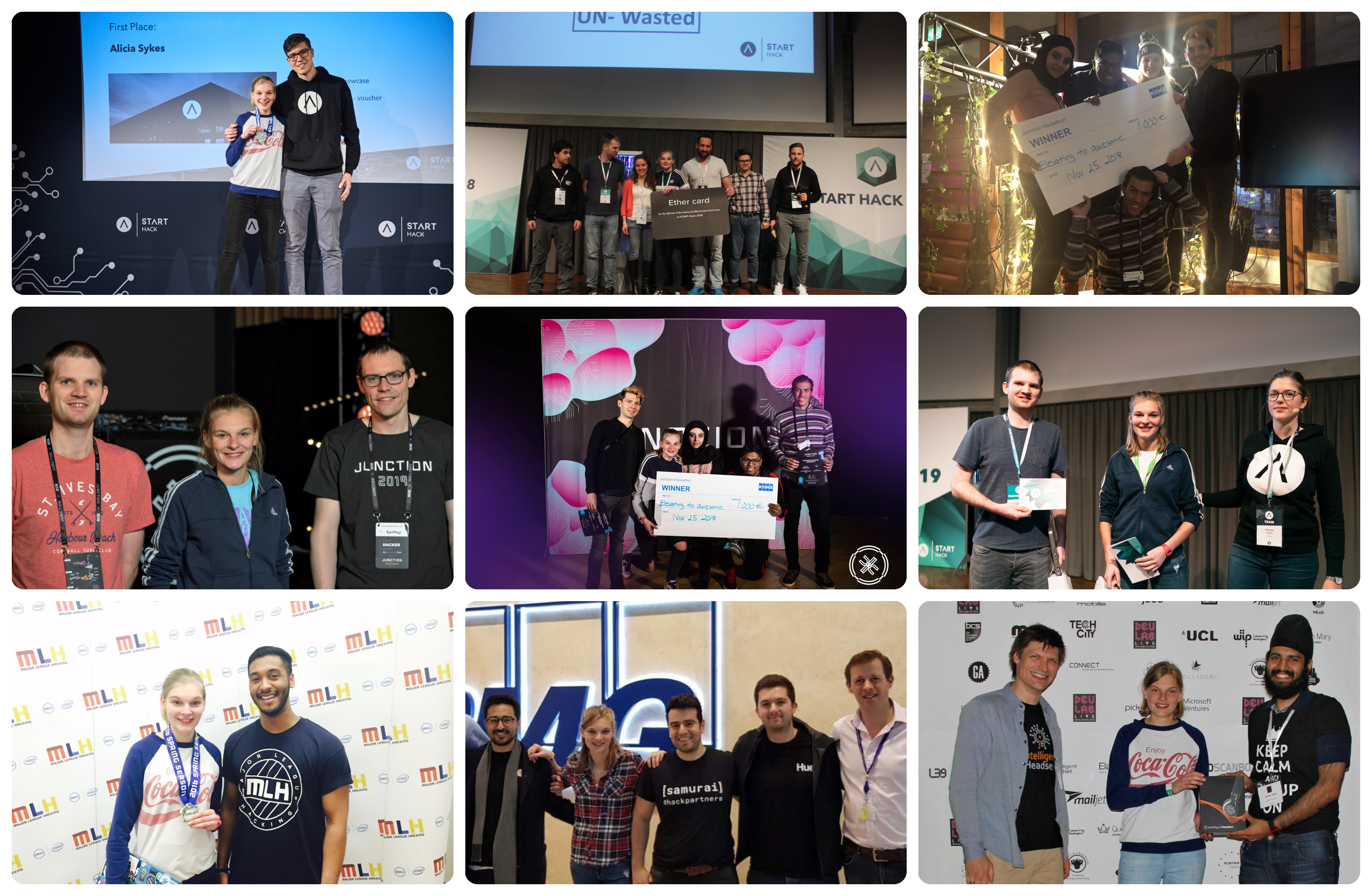 Hackathon wins